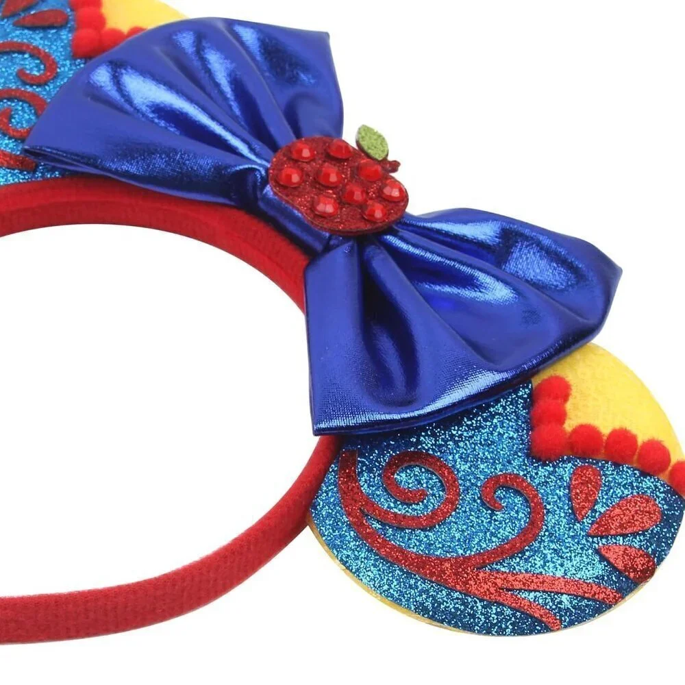 Mouse Ears Headband and Scrunchies Cotton Costume Accessory for Women